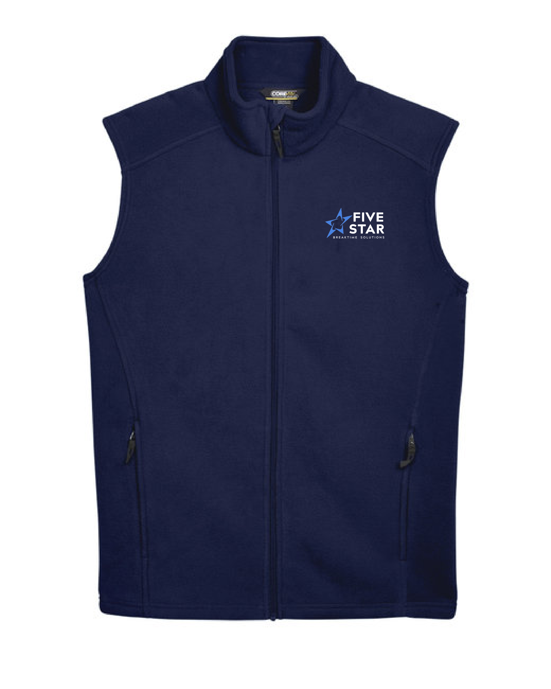 Men's Zip Fleece Vest