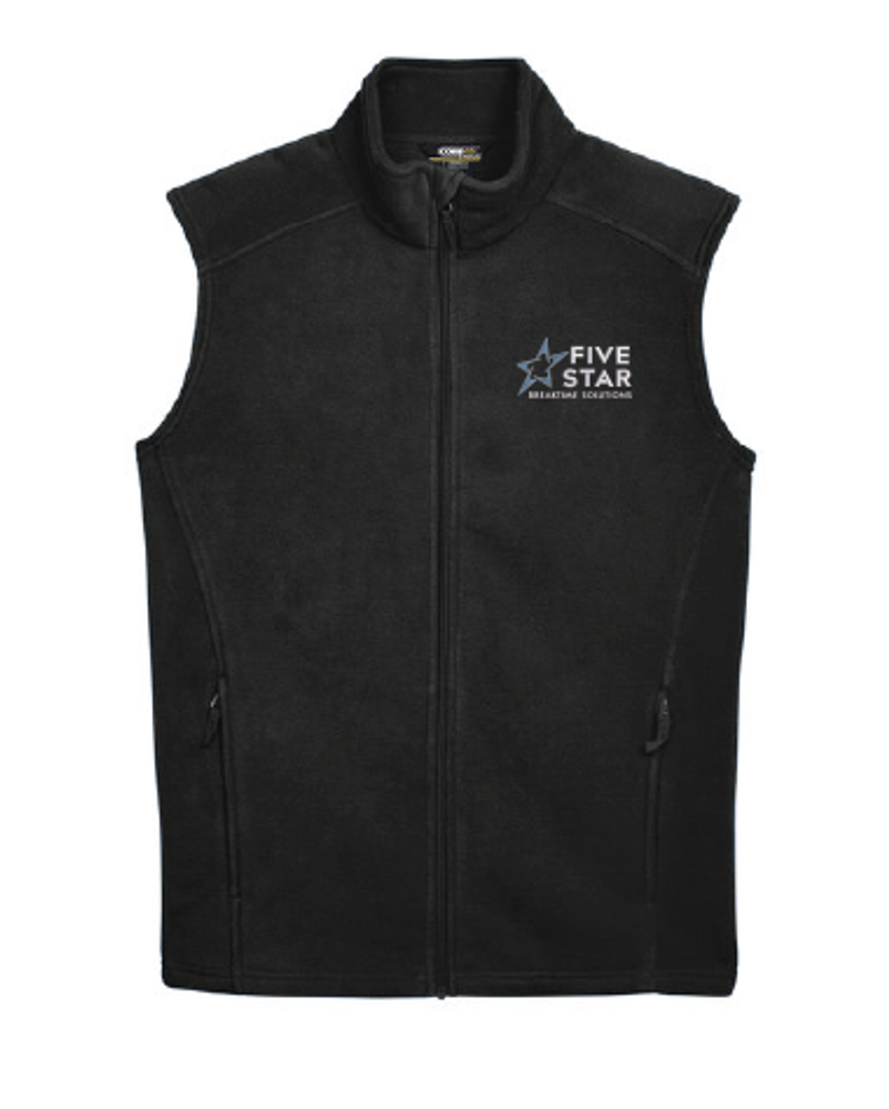 Men's Zip Fleece Vest